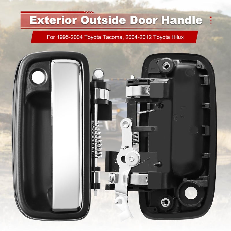 FAERSI 2pcs Outside Exterior Door Handles Front Left Driver Side & Right Passenger Side Fit for 1995 1996 1997 1998 1999 2000 2001 2002 2003 2004 Toyota Tacoma 2004-2012 Toyota Hilux 769MX 768MX - Image 3